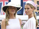 Princess Diana’s nieces Lady Amelia and Lady Eliza Spencer catch the eye on third day of Royal Ascot
