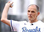 A whole different ball game! Thomas Tuchel throws the first pitch at the baseball in Kansas City – after England win AGAIN, 5-1, in a behind-closed-doors friendly at the World Cup