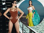 Cristiano Ronaldo’s fiancée Georgina Rodriguez shows off her incredible figure in sexy swimwear as she poses for stunning shoot with Harper’s Bazaar Spain