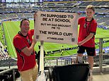 Penalty! Parents who take pupils to see the World Cup face hefty fines