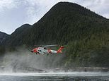 US Coast Guard members found with helicopter that crashed outside of remote Alaska town rushed to hospital