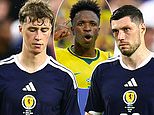 Scotland were lucky to lose only 3-0 as Vinicius Jr-inspired Brazil tore them apart… Steve Clarke’s gamble backfired and two individual errors could see them go home, writes RIATH AL-SAMARRAI