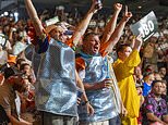 England fans take New York: Three Lions followers flood the Big Apple to cheer on Harry Kane’s men as they bid to beat Panama and reach World Cup knockout stage