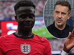 ‘He doesn’t look right AT ALL’: Gary Neville and Roy Keane lead critics in picking out Bukayo Saka and other wingers as England’s World Cup problem – and predict when they will be knocked out