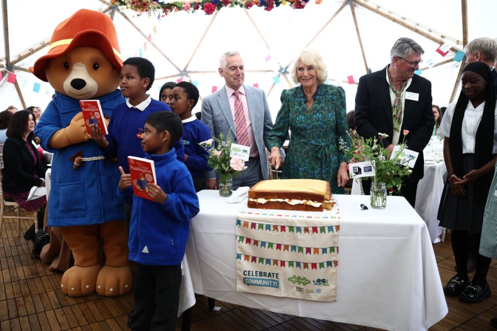 Queen joins celebrations at British Library to mark National Year of Reading