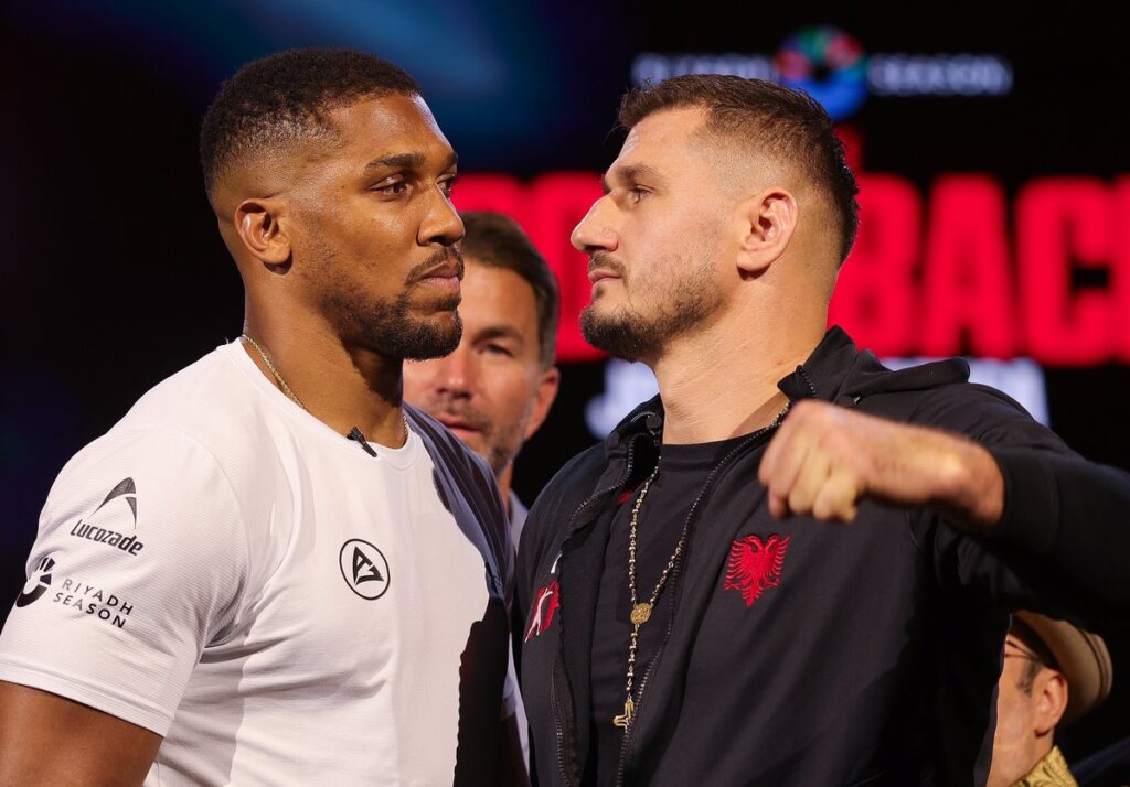 Eddie Hearn reveals Anthony Joshua ‘worry’ for comeback fight after car crash horror