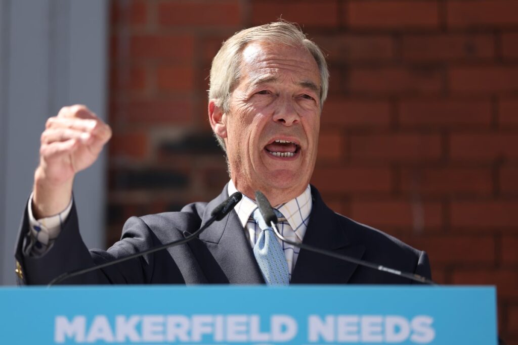 Nigel Farage ignites huge row with incendiary ‘two-tier state against white people’ claim