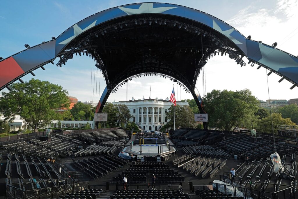 UFC White House: Start time, fight card, TV channel, weather forecast, odds for Freedom 250 event