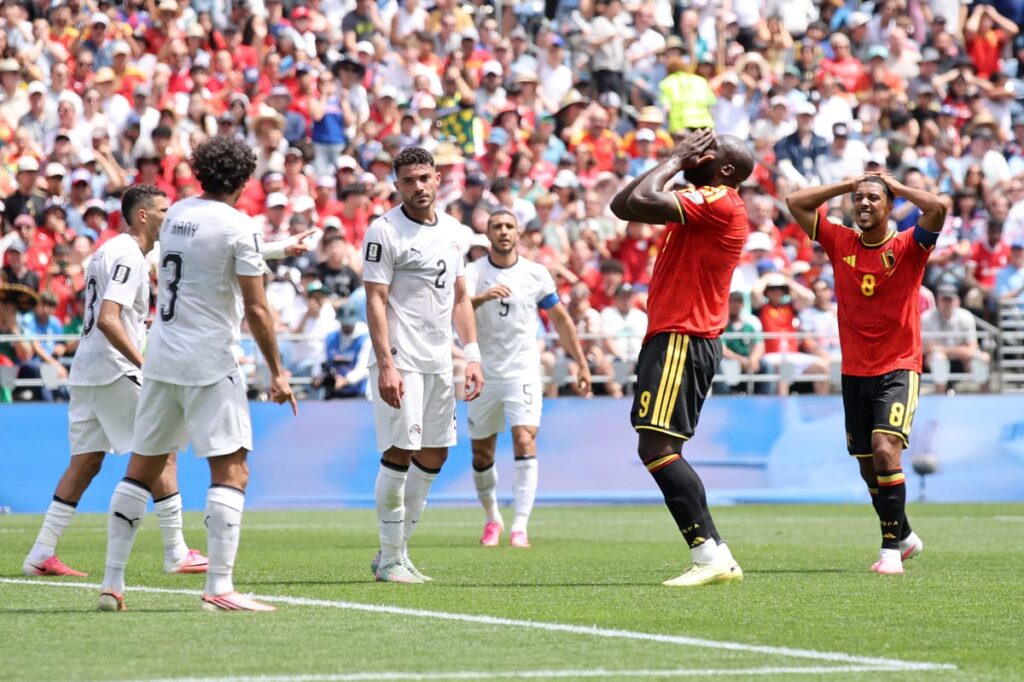 Belgium 1-1 Egypt: Points shared in Group G opener as stubborn Pharaohs hold Red Devils to thrilling draw