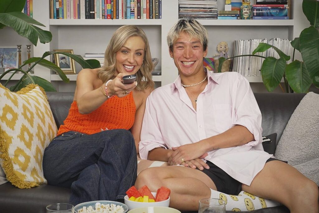 Strictly Come Dancing stars Amy Dowden and Carlos Gu join Celebrity Gogglebox
