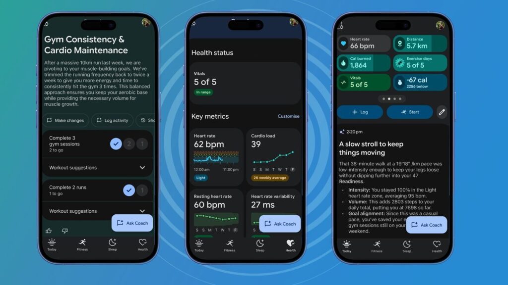 I’ve been using Google Health’s new AI Coach for a week — here’s 3 things I liked about the Fitbit Premium revamp (and 2 I really didn’t)