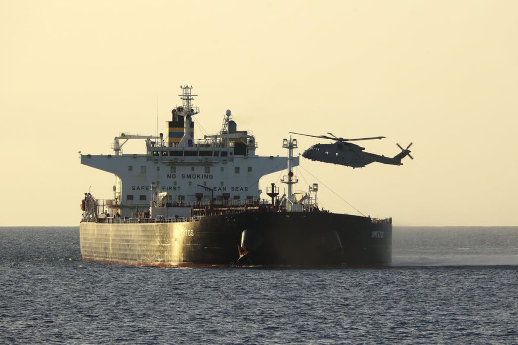 Captain of seized Russian shadow fleet ship appears in court