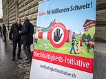 Switzerland to REJECT capping its population at ten million following crunch vote on limiting migration