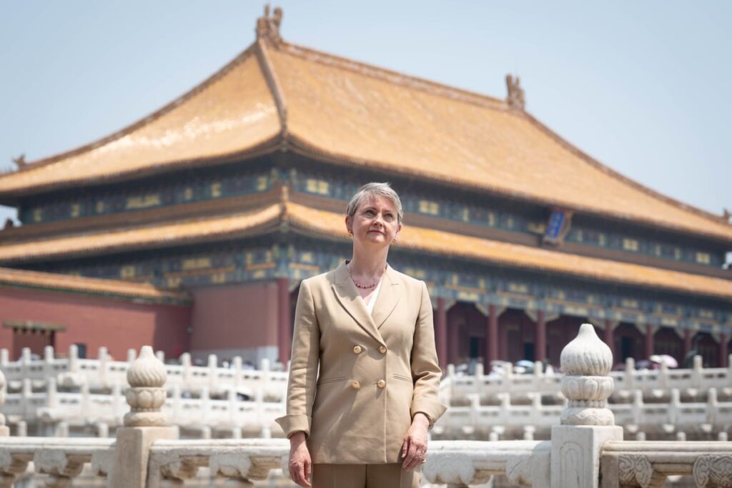 Cooper accuses Tories of China ‘withdrawal’ and rejects Blair criticism