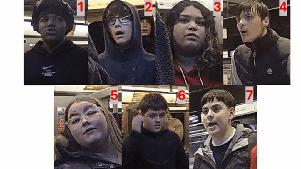 Police hunt after ‘violent and abusive’ teenagers attack passengers on Elizabeth line train