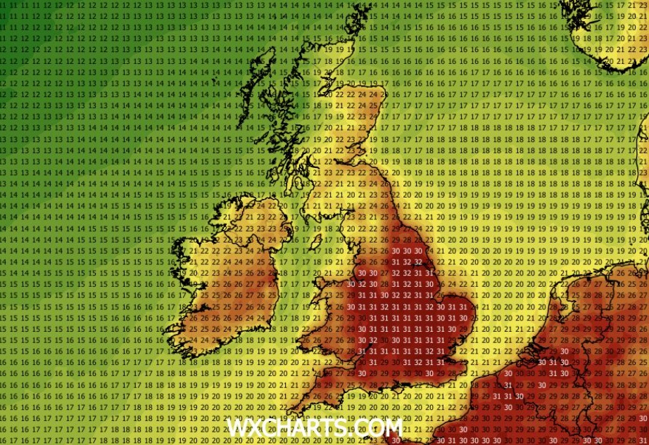 When will the next London heatwave be? UK weather maps predict scorching five day stretch in July