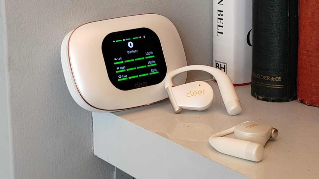 A touch-screen case, Dolby Atmos and a posture test: I spent a month with Cleer’s open earbuds that have it all (except top-tier audio)