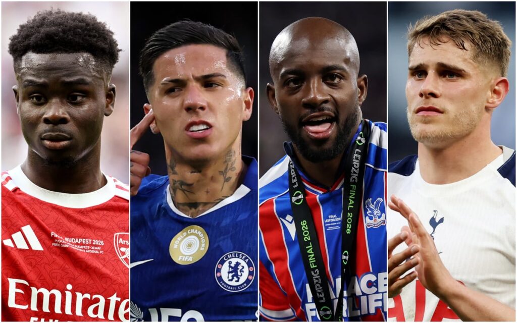 Every World Cup player from London clubs as Arsenal and Chelsea dominate Tottenham