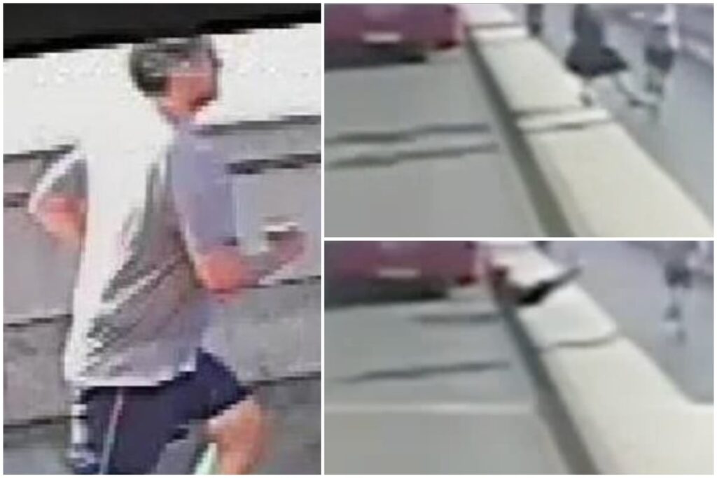 Bailed: Millionaire banker arrested in hunt for notorious ‘Putney Pusher’ who shoved woman in front of London bus