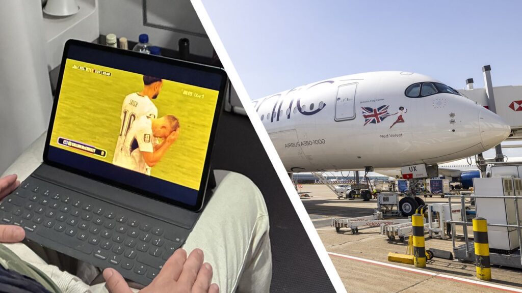 I watched the World Cup at 35,000ft on Virgin Atlantic’s new Starlink Wi-Fi — and its 120Mbps speeds were finally good enough live sport