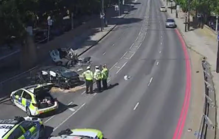 Traffic LIVE: One dead as A316 crash causes major delays