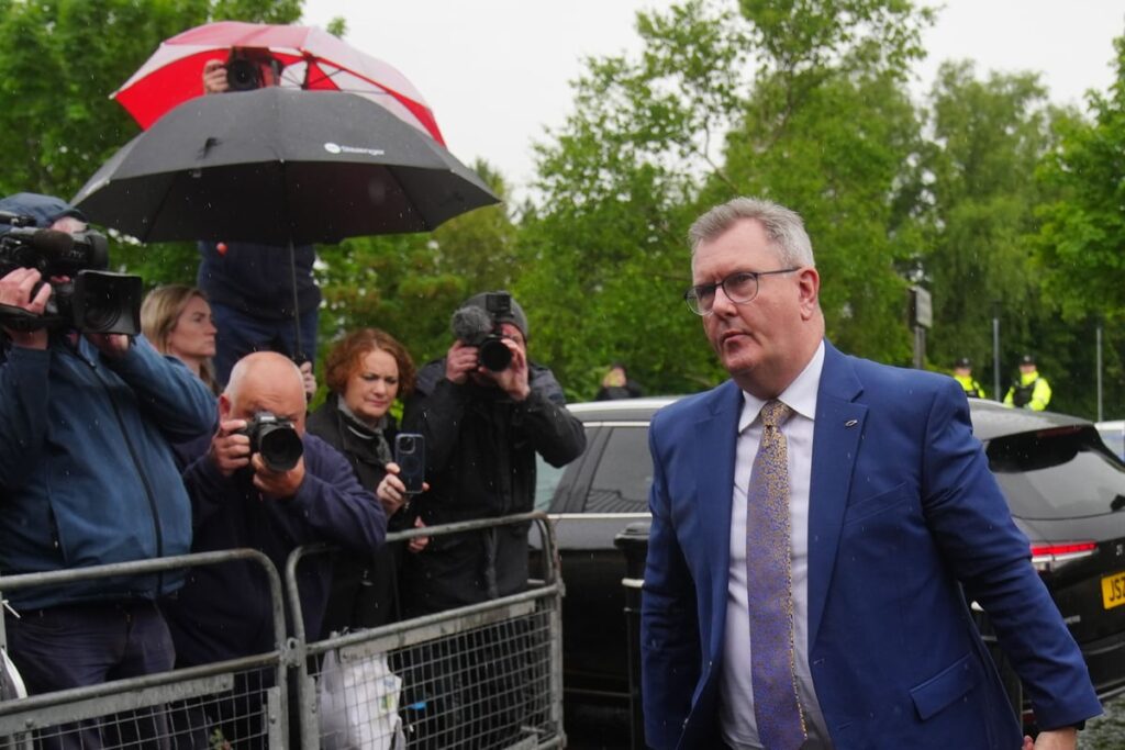 DUP announces independent review into fresh claims involving Jeffrey Donaldson