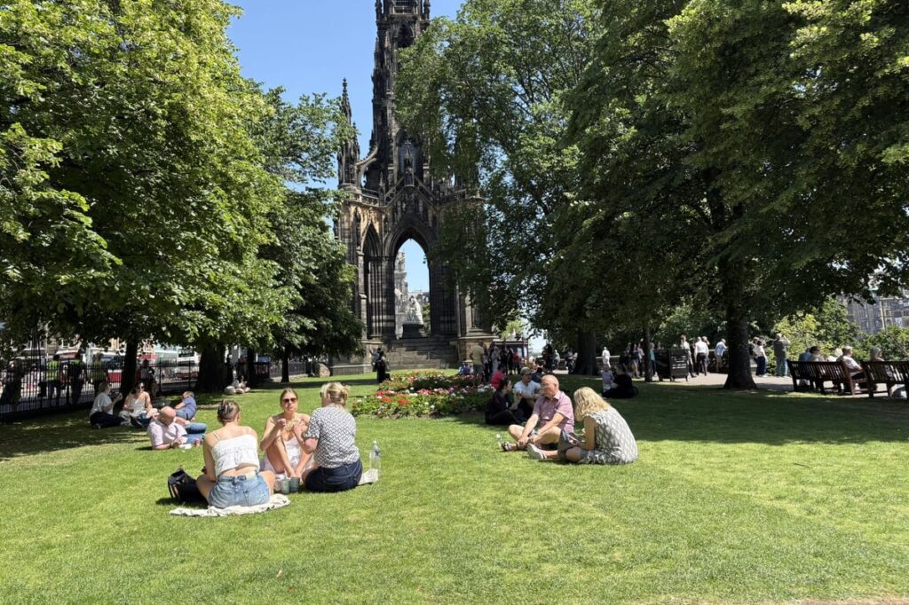 UK sees new highest June temperature as records tumble for second day in a row