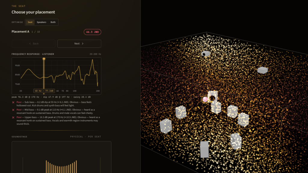 Someone made a website that simulates sonic reflections in a room and spots how acoustic treatment affects them, so you can design your perfect home theater or hi-fi listening space