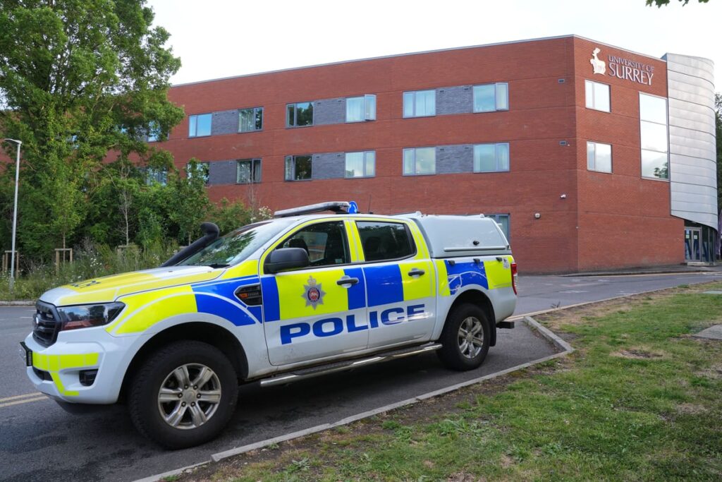 Attempted murder arrest after staff member shot with crossbow at university