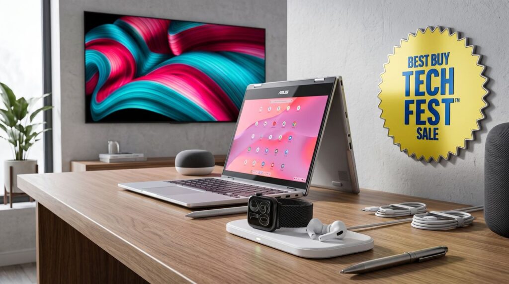 Missed Prime Day? Best Buy’s rival sale is still live, and I’m rounding up the best deals on OLED TVs, AirPods, cheap laptops, and more