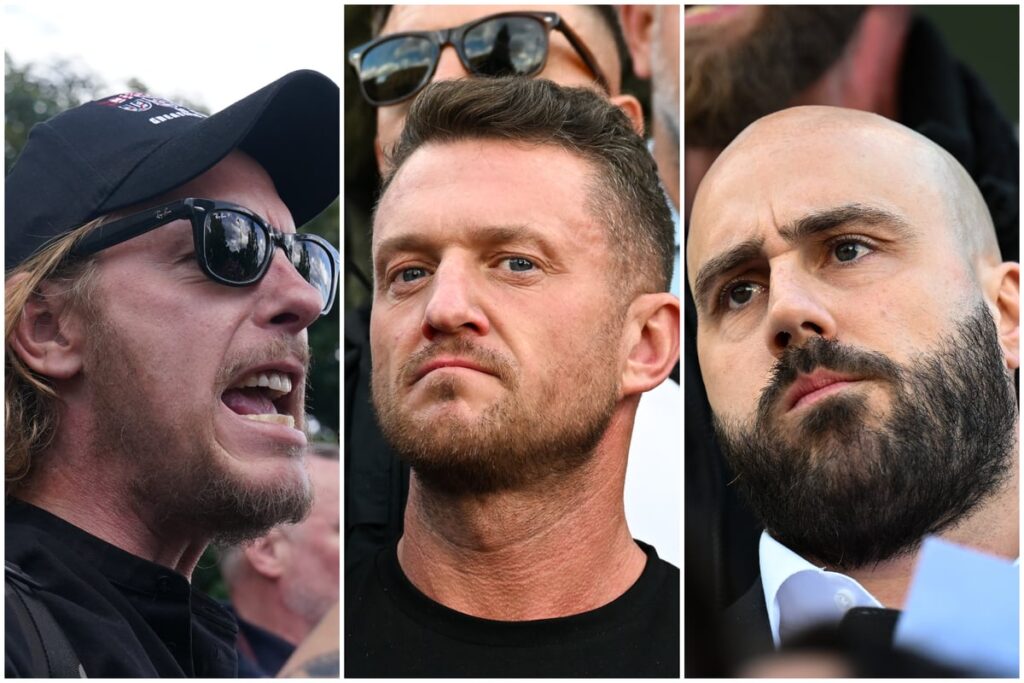 Who are the hard-Right agitators at last night’s Henry Nowak murder protest?