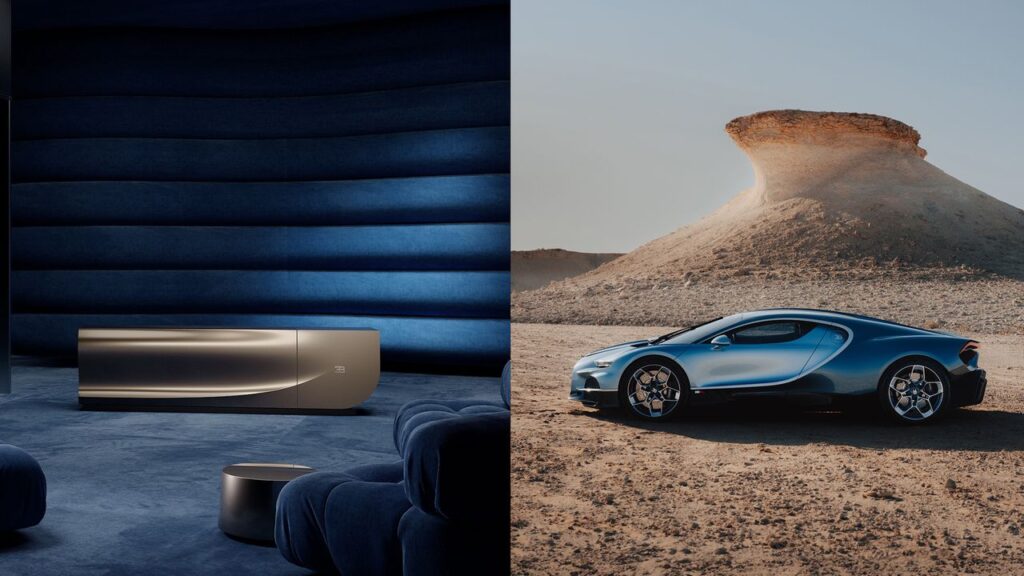 Hey, remember that bonkers folding micro-LED TV? It’s back! And now it’s a Bugatti