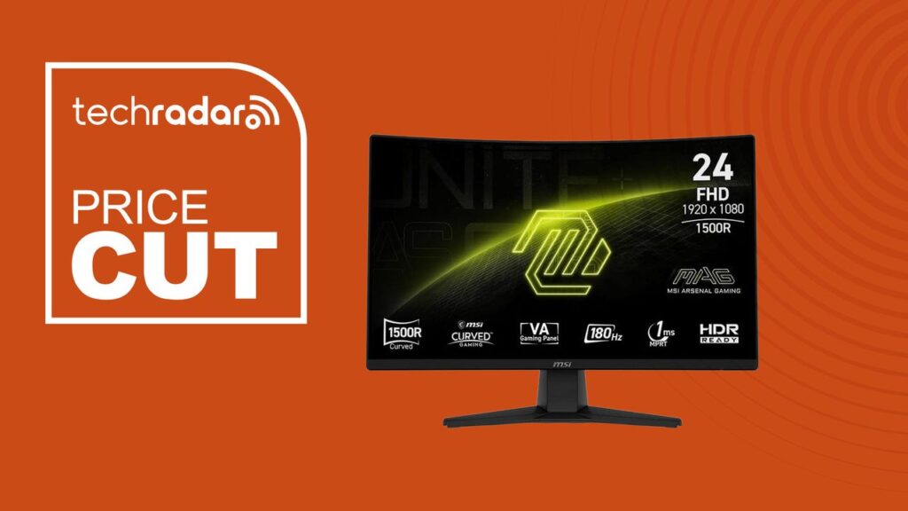 This curved MSI MAG 242C monitor is now under $100, making it the budget productivity upgrade for your home office setup — but this Best Buy deal ends soon