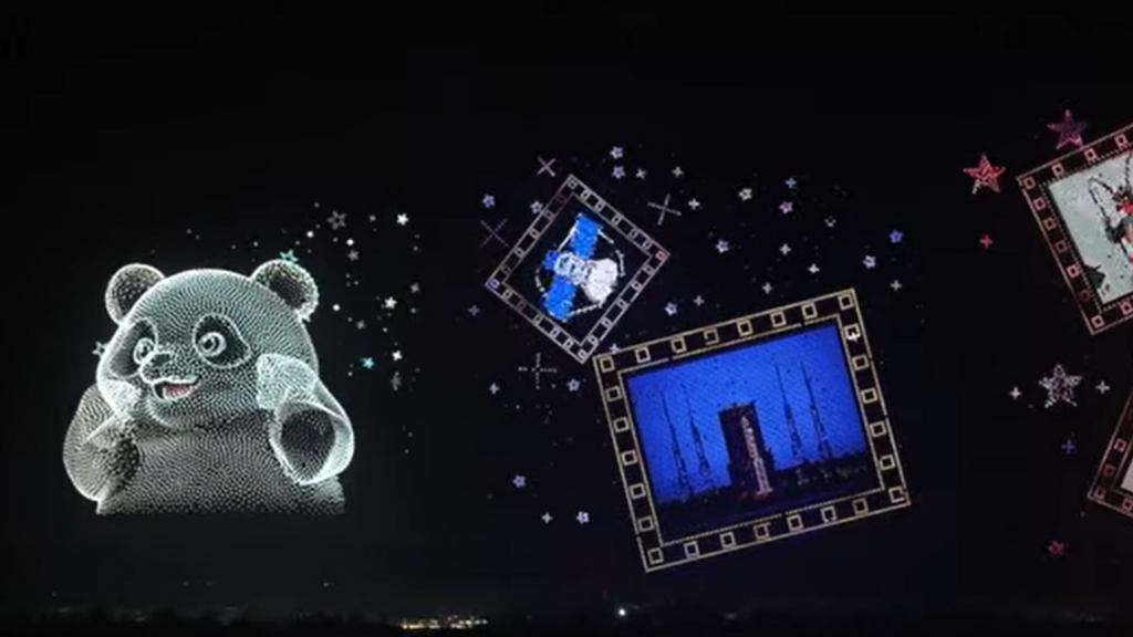‘A breathtaking spectacle’ — Watch the jaw-dropping 33,600-LED mesh formed entirely by Chinese drones that smashed 3 world records