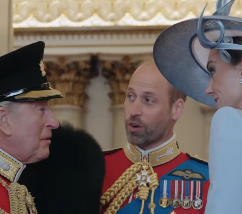 William and Kate share behind-the-scenes video of relaxed royals at Trooping the Colour