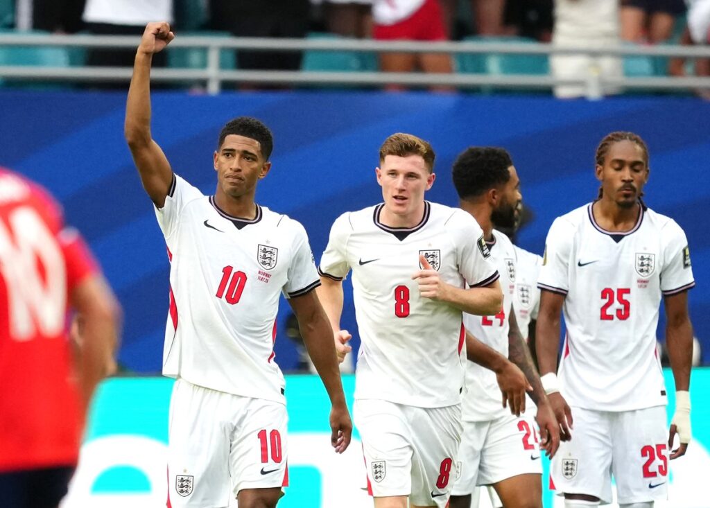 England player ratings vs Norway: Jude Bellingham outstanding and Djed Spence electric in cameo