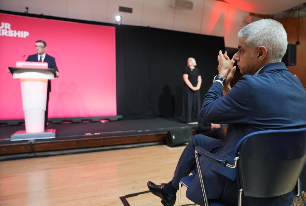 Andy Burnham ‘to give Sadiq Khan a share of income tax revenue’