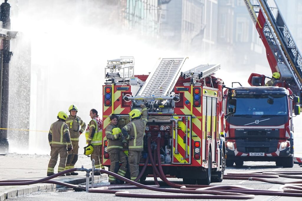 Princes Street blaze shows fire service ‘can’t face more cuts’, union warns
