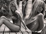 Amanda Holden’s lookalike daughter Lexi Hughes, 20, poses topless in new shoot as her modelling career soars