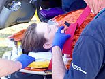 Schoolboy, 14, nearly has leg amputated after catching flesh-eating disease jumping into lake during heatwave