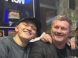 Moment arsonists firebomb Ricky Hatton’s car in ‘targeted attack’ outside his devastated son Campbell’s house