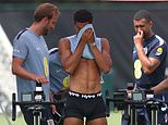 Hey Jude! Did you lose your shorts? England star dreams up novel way of coping with 33C heat…