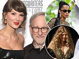 Hollywood heavyweights assemble in NYC for party of the decade: Spielberg, Zoe Kravitz and Fergie touch down for Taylor Swift and Travis Kelce’s wedding celebration