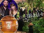 Leaked footage shows astonishing first look INSIDE Taylor Swift and Travis Kelce’s wedding: See the bride’s aisle, altar and couple’s personal touches as A-listers vanish through MSG castle’s ‘magic doors’