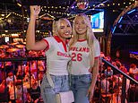 Brits pile into pubs and boast there’s ‘no chance’ they’ll make it to work on Monday ahead of their all-nighter to watch the Three Lions take on Mexico