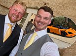 Kaleb Cooper’s wedding details revealed: Clarkson’s Farm star enjoyed tractor-themed nuptials and arrived at Cotswolds venue in £250k supercar to wed partner Taya