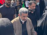 Iran’s ex president Ahmadinejad ‘comes back from the dead’ as he is seen at Supreme Leader’s funeral – weeks after state-media announced his death in US war