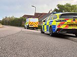 Murder probe as mother and two children found dead at house – as police launch international manhunt for suspect