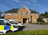 Murder probe as mother and two children found dead at house – as police launch international manhunt for suspect