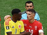 Switzerland vs Colombia – World Cup last 16 LIVE: Deadlock in Vancouver as cagey affair is taken to extra-time with rivals battling it our for quarter final clash with Argentina